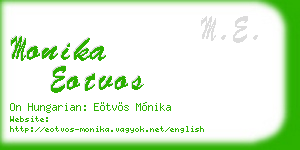 monika eotvos business card
